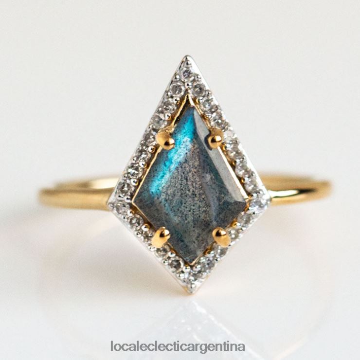 anillos | Local Eclectic anillo tipo cometa con piedras preciosas y diamantes L02PLX285 elegante